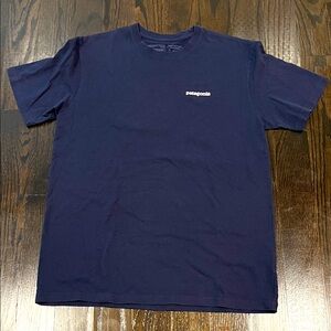 Patagonia Men's Dark Blue Short Sleeve Tee